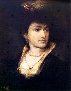 Maurycy Gottlieb, Portrait of Artist's Sister - Anna